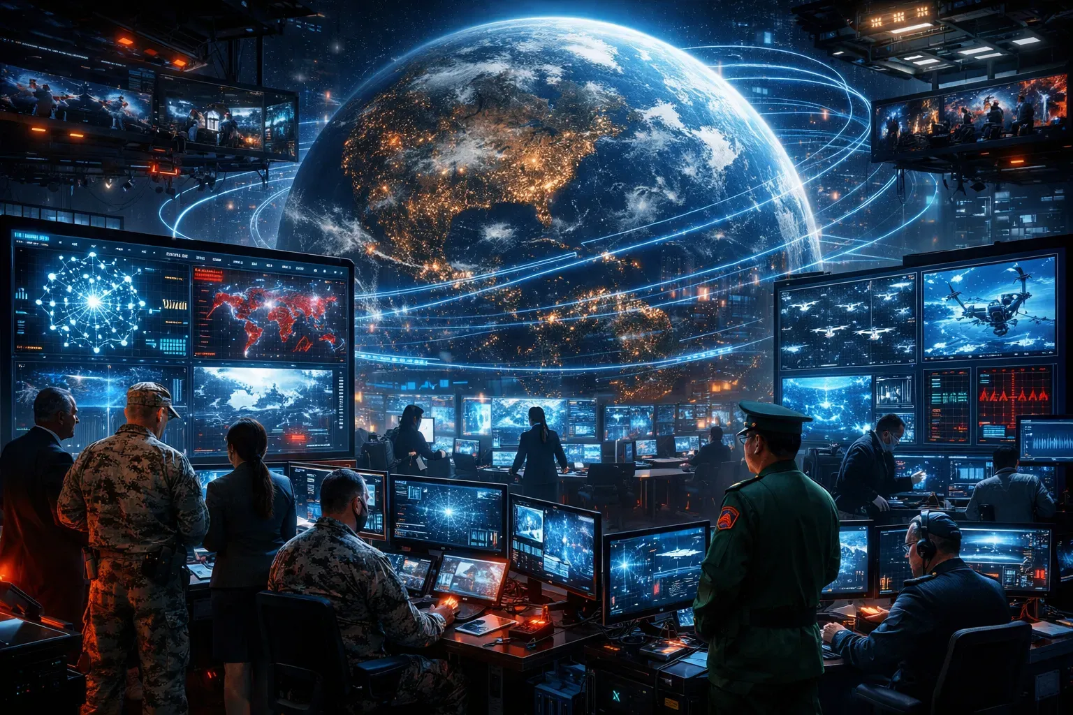 AI Arms Race Escalates as Nations Compete for Technological Dominance